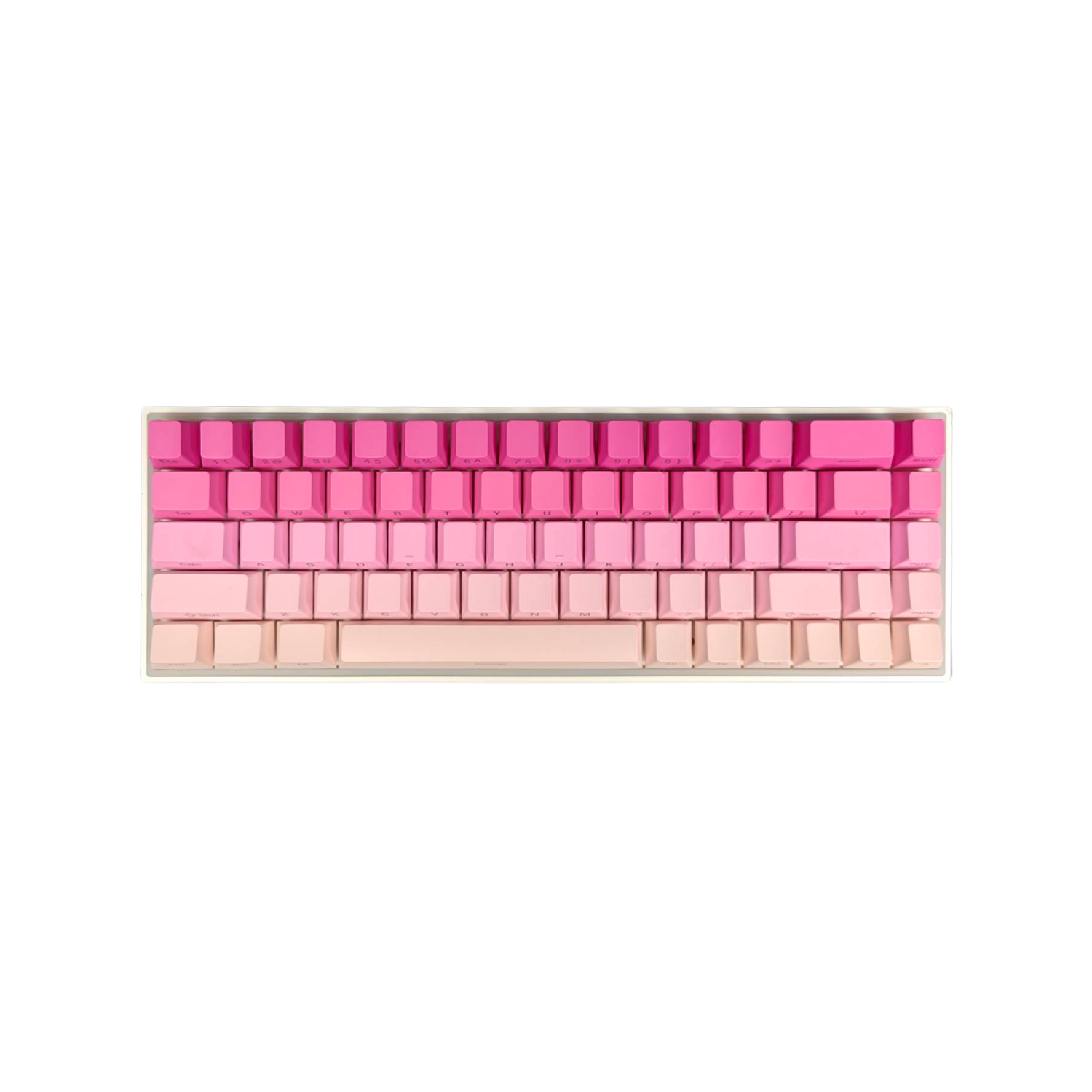 キーボード:AURORA 68 ピンク